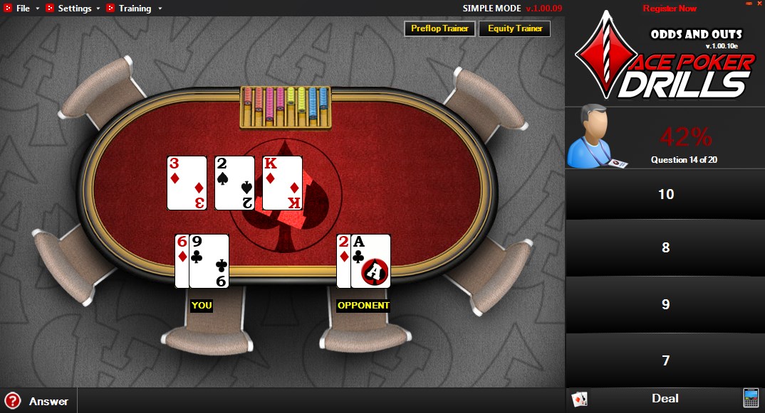 Онлайн тренажер покера бесплатно как снимали казино