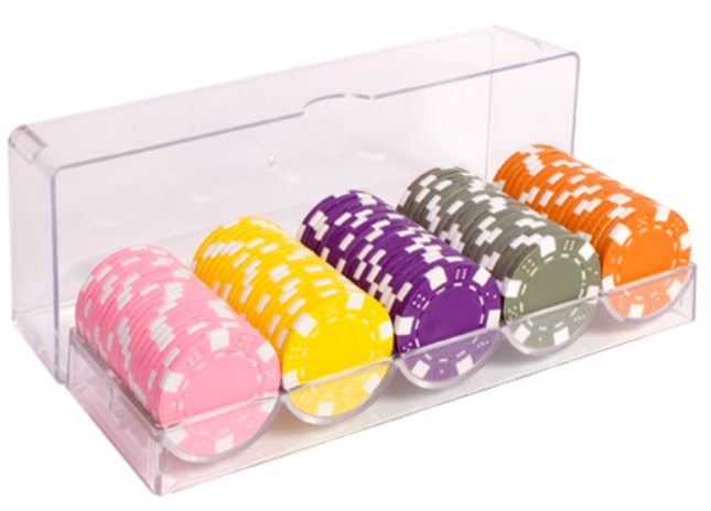 нетипичные цвета фишек для покера без номинала