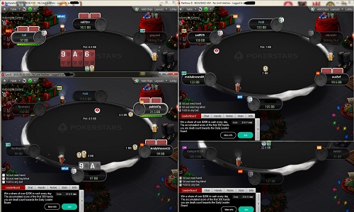 Из денег в блайнды: как поменять отображение стеков на PokerStars?