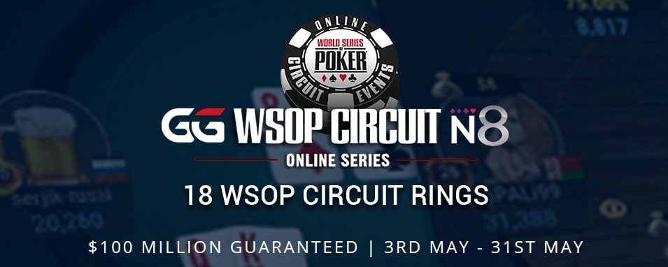 WSOP Circuit и 100M$ гарантии – уже с 3 мая на GGPoker